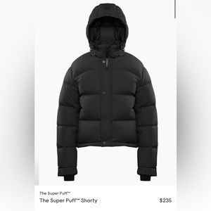 Super Puff Shorty .. Like New only wore few times. Smoke free home.